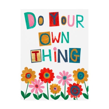 Trademark Fine Art Regina Moore 'Positive Power Ii' Canvas Art, 14x19 WAG11095-C1419GG